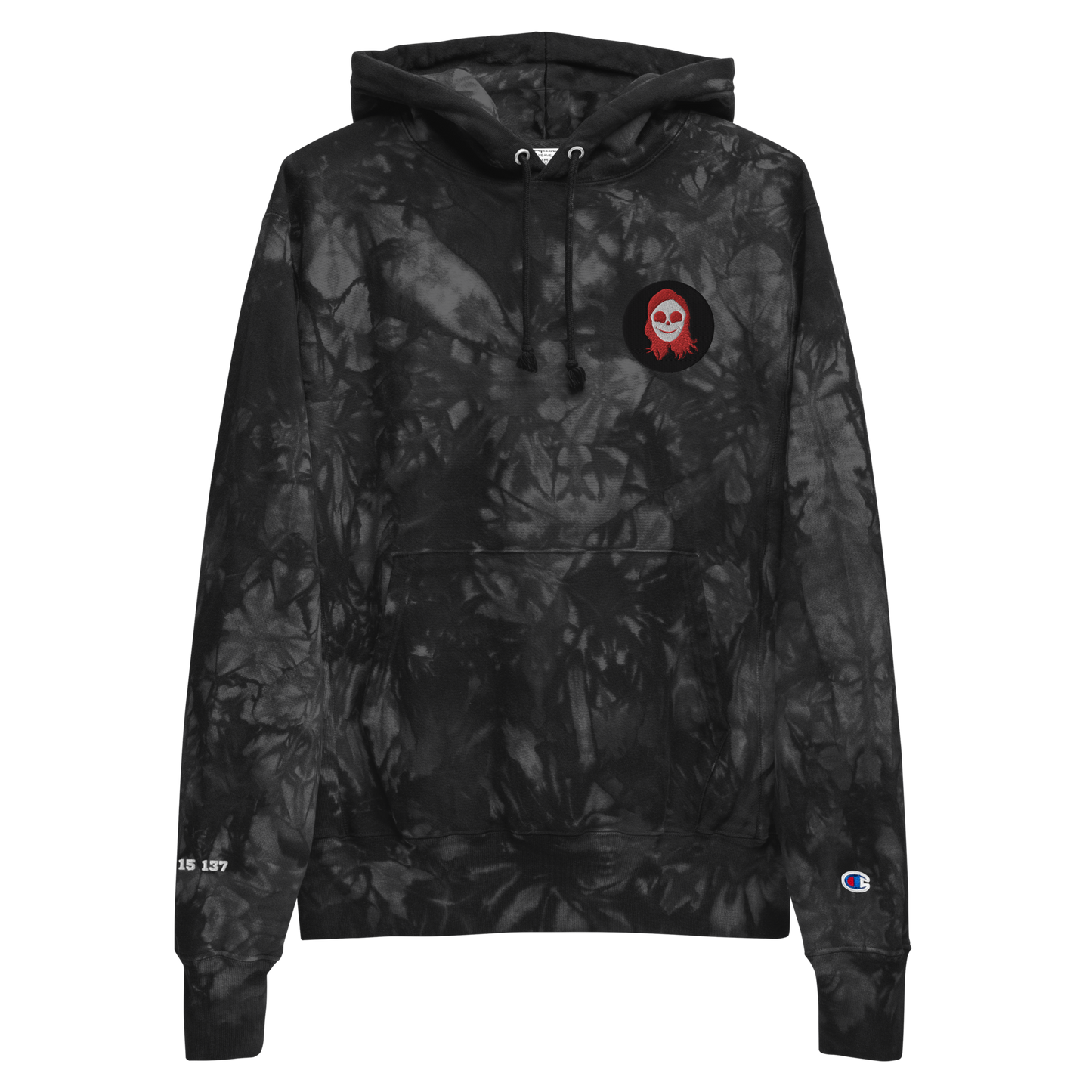 BB300 Unisex Champion tie-dye hoodie